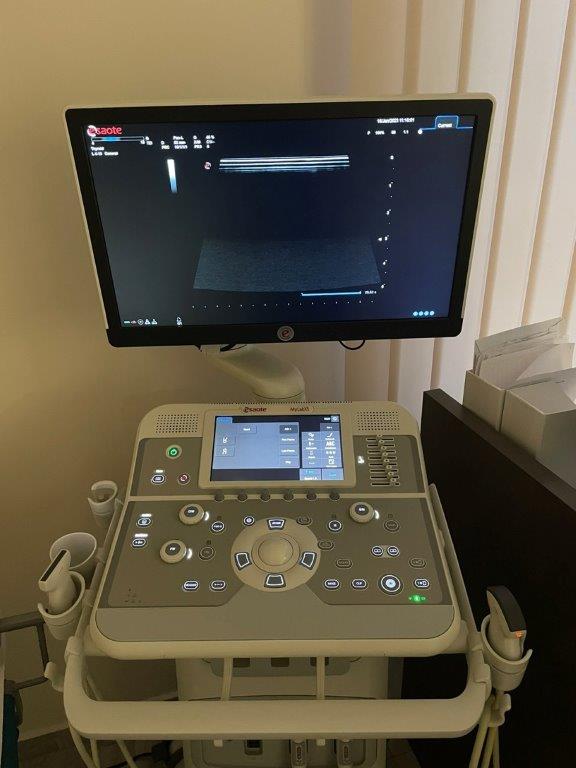 Használt Esaote MyLab X5 ultrahang készülék Használt Esaote MyLab X5 ultrahang készülék